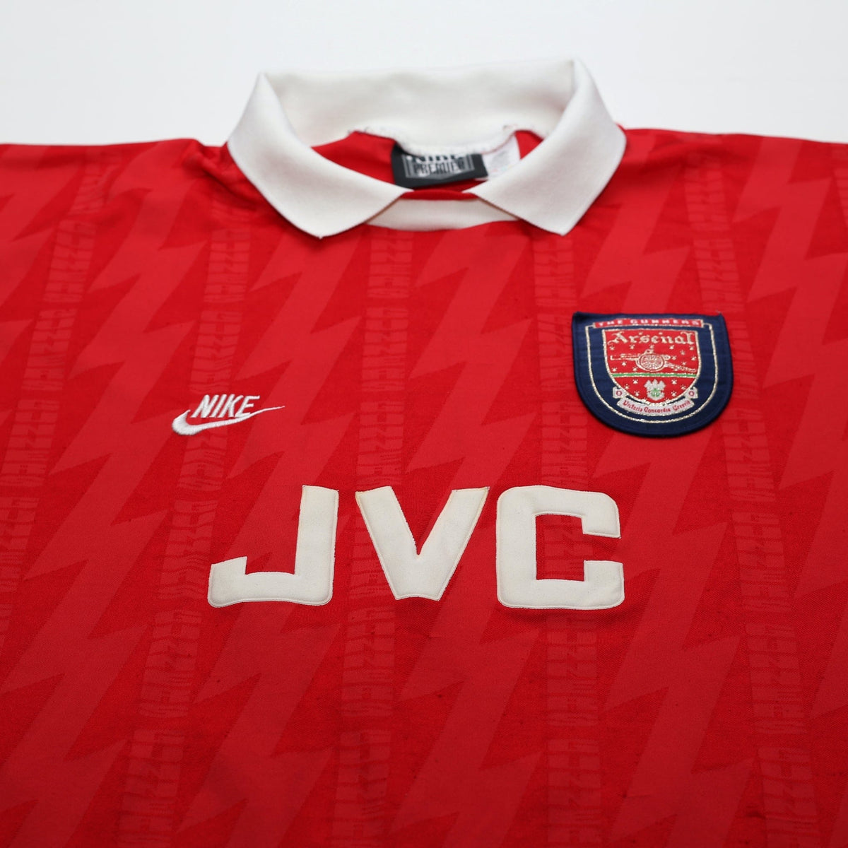 1994/96 Wright #8 Arsenal Vintage Nike Home Football Shirt (XL)