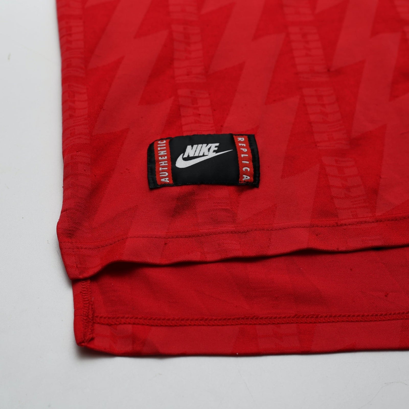 1994/96 Wright #8 Arsenal Vintage Nike Home Football Shirt (XL)