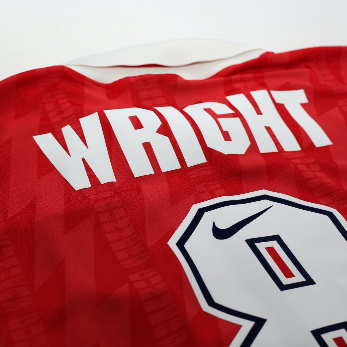 1994/96 Wright #8 Arsenal Vintage Nike Home Football Shirt (XL)