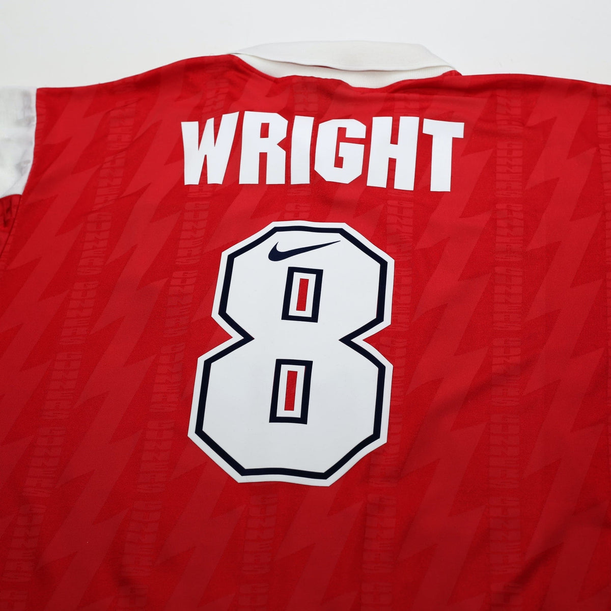 1994/96 Wright #8 Arsenal Vintage Nike Home Football Shirt (XL)