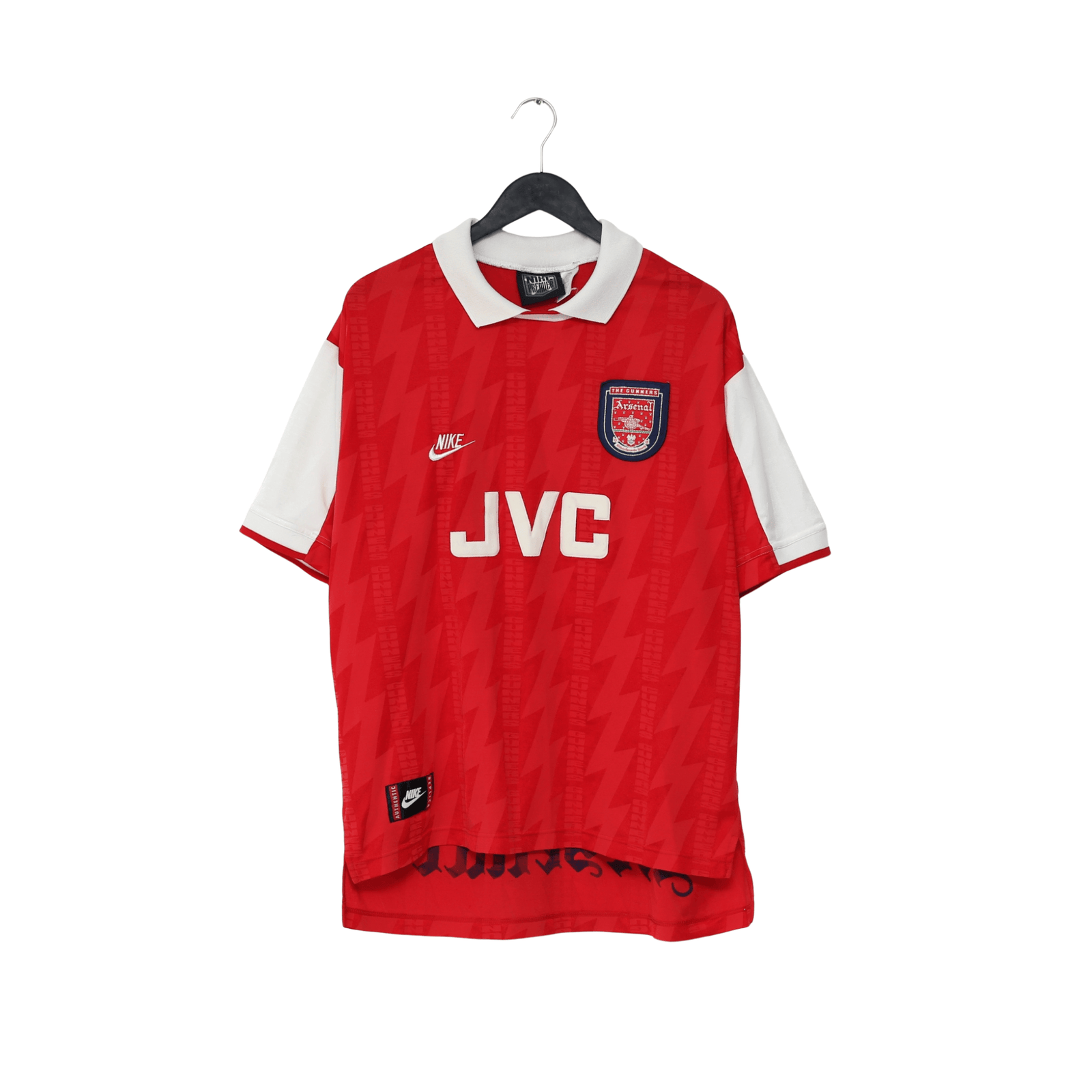 1994/96 Wright #8 Arsenal Vintage Nike Home Football Shirt (XL)