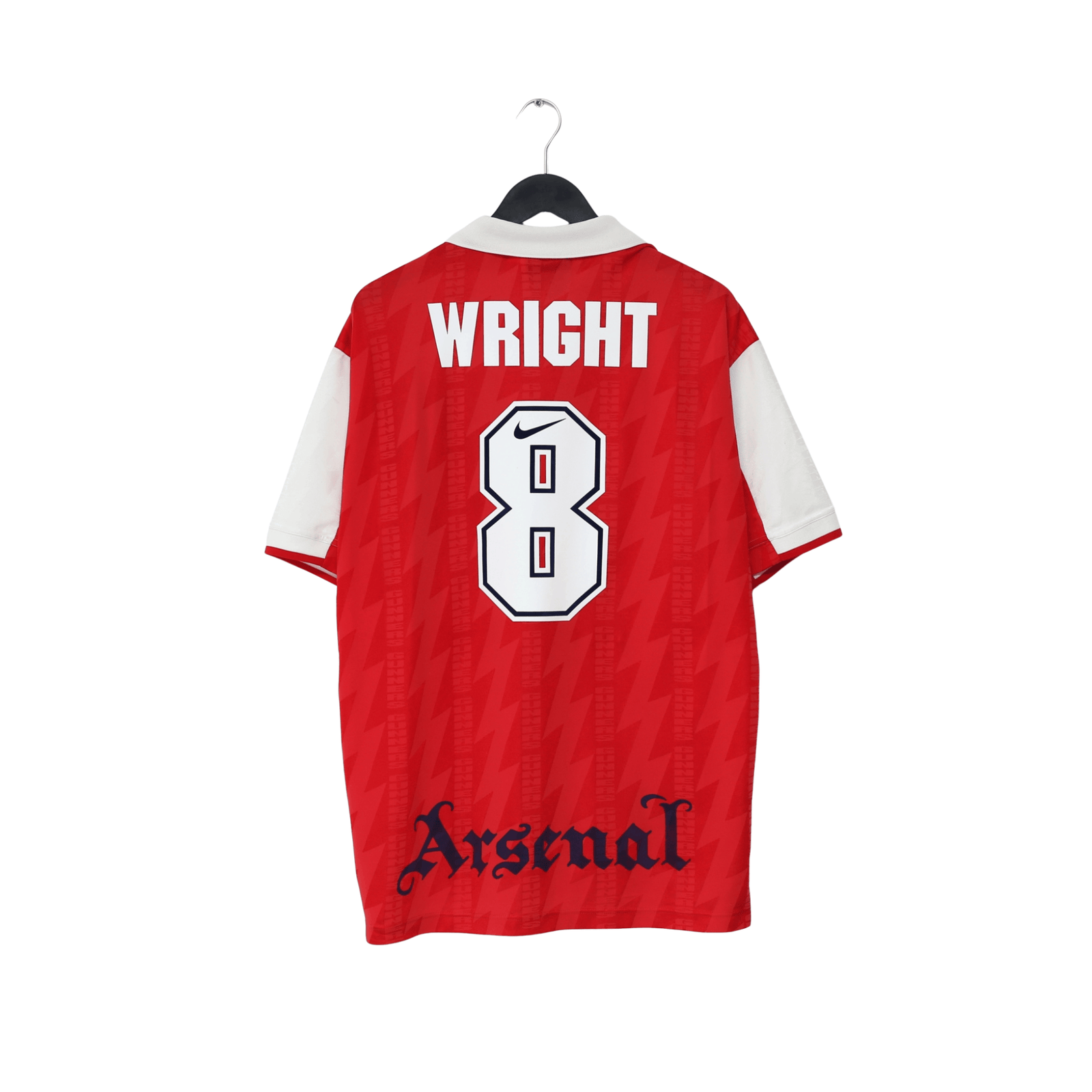 1994/96 Wright #8 Arsenal Vintage Nike Home Football Shirt (XL)