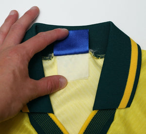 1994/97 RONALDO #9 Brazil Vintage Umbro Home Football Shirt Jersey (L) Umbro Cup