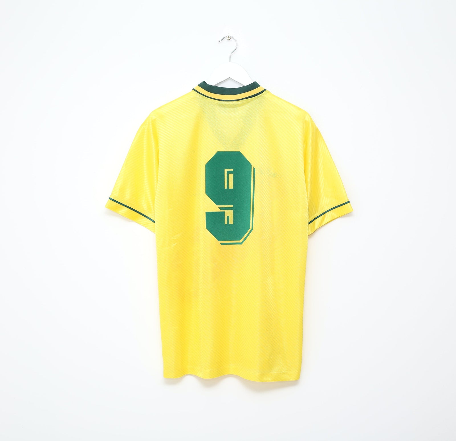 1994/97 RONALDO #9 Brazil Vintage Umbro Home Football Shirt Jersey (L) Umbro Cup