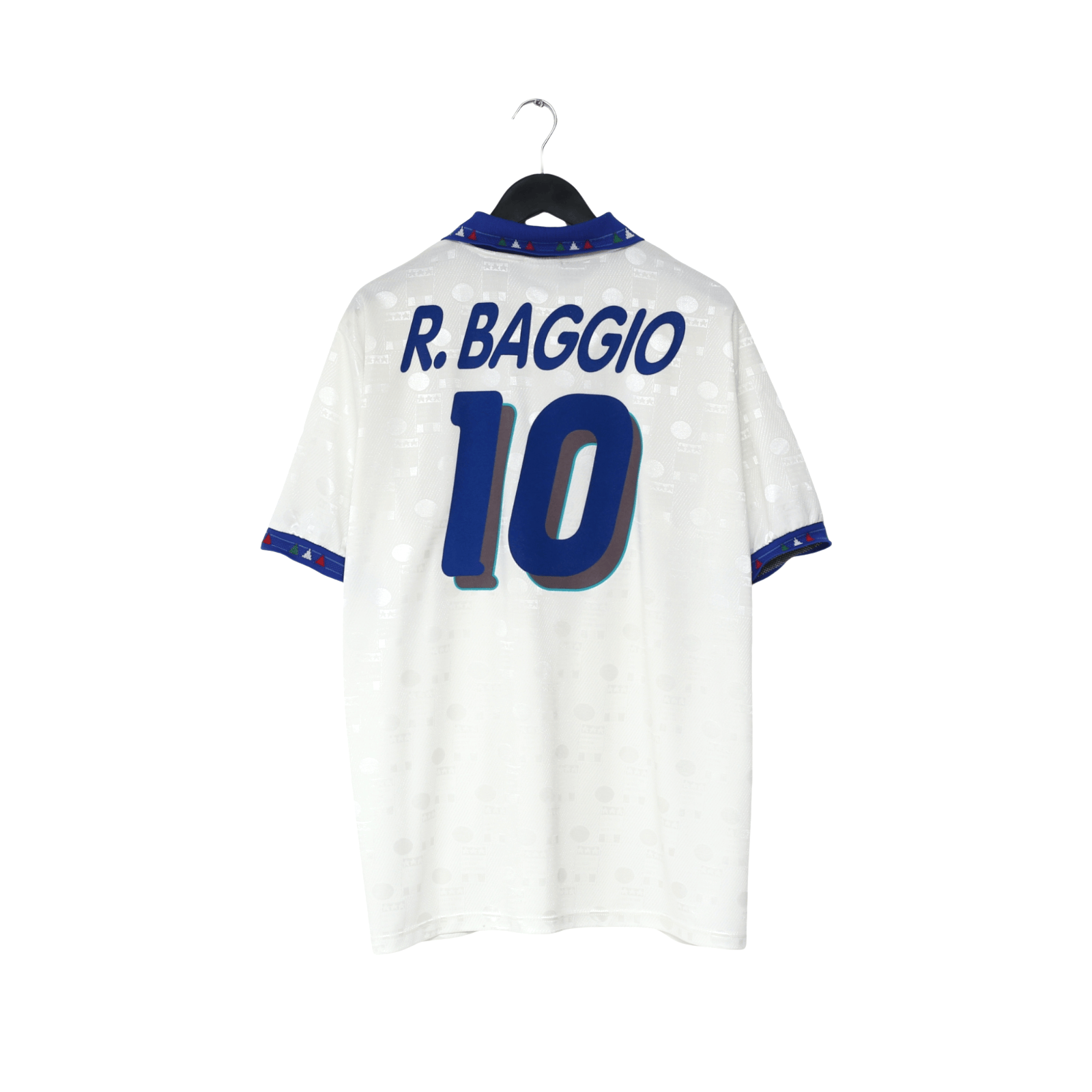 1994 Baggio #10 Italy Vintage Diadora Away Football Shirt (XXL) USA 94