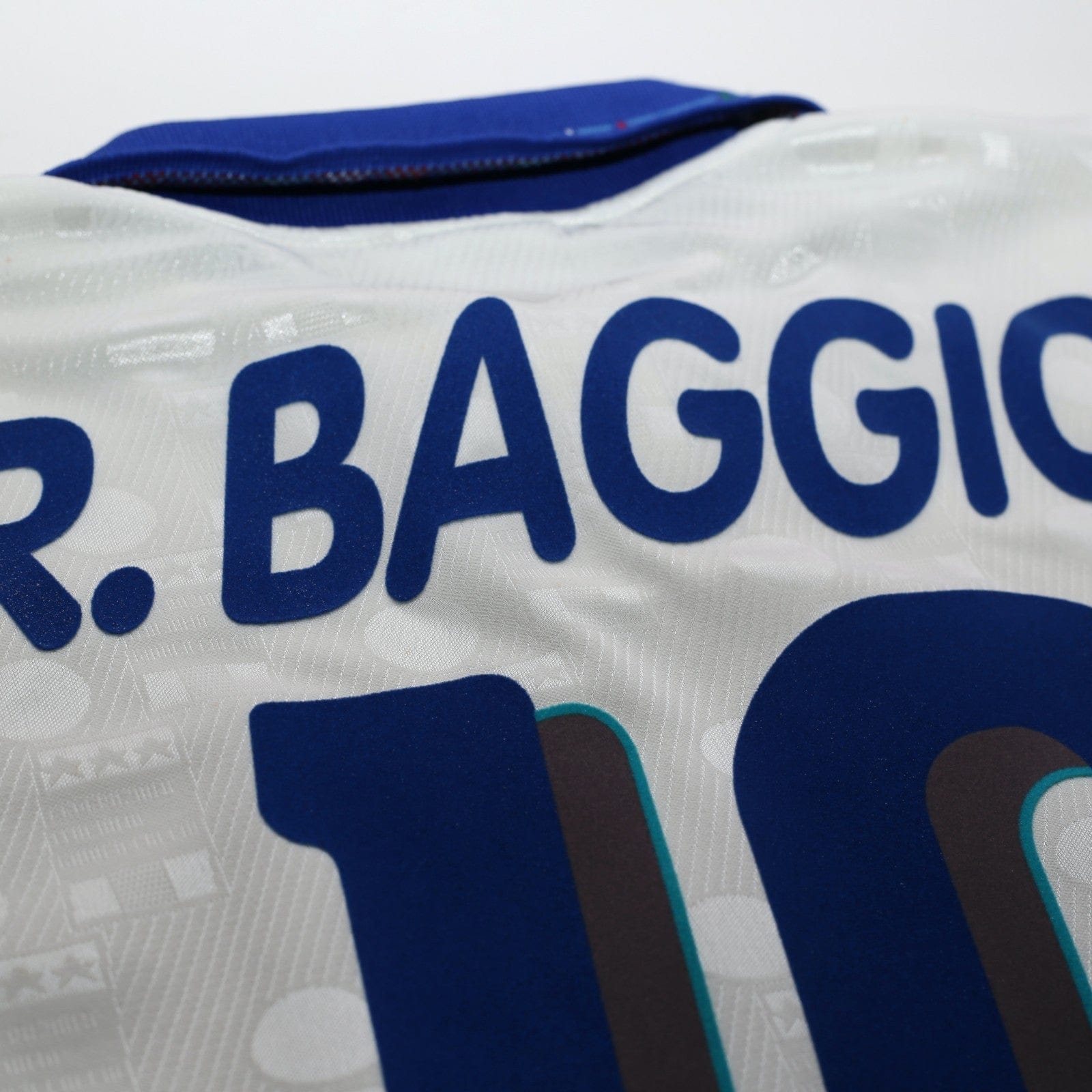 1994 Baggio #10 Italy Vintage Diadora Away Football Shirt (XXL