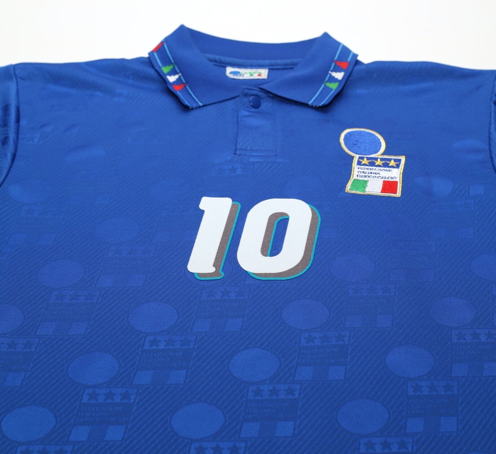 1994 BAGGIO #10 Italy Vintage Diadora Home Football Shirt Jersey (M) Jaspo