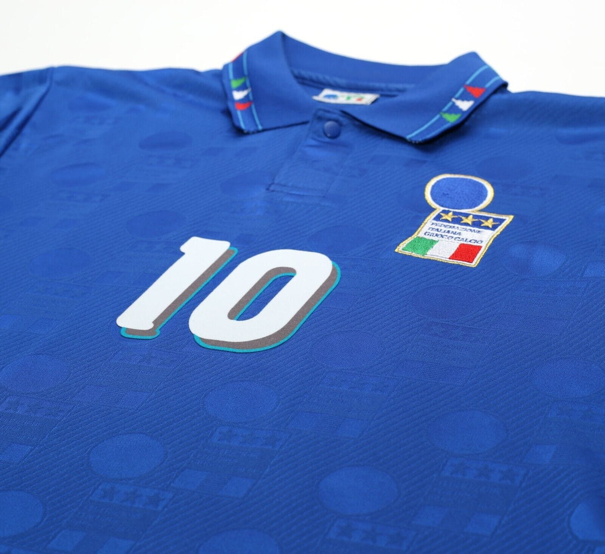 1994 BAGGIO #10 Italy Vintage Diadora Home Football Shirt Jersey (M) Jaspo