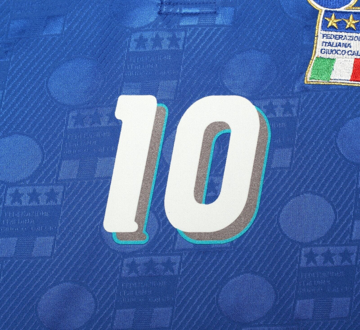 1994 BAGGIO #10 Italy Vintage Diadora Home Football Shirt Jersey (M) Jaspo