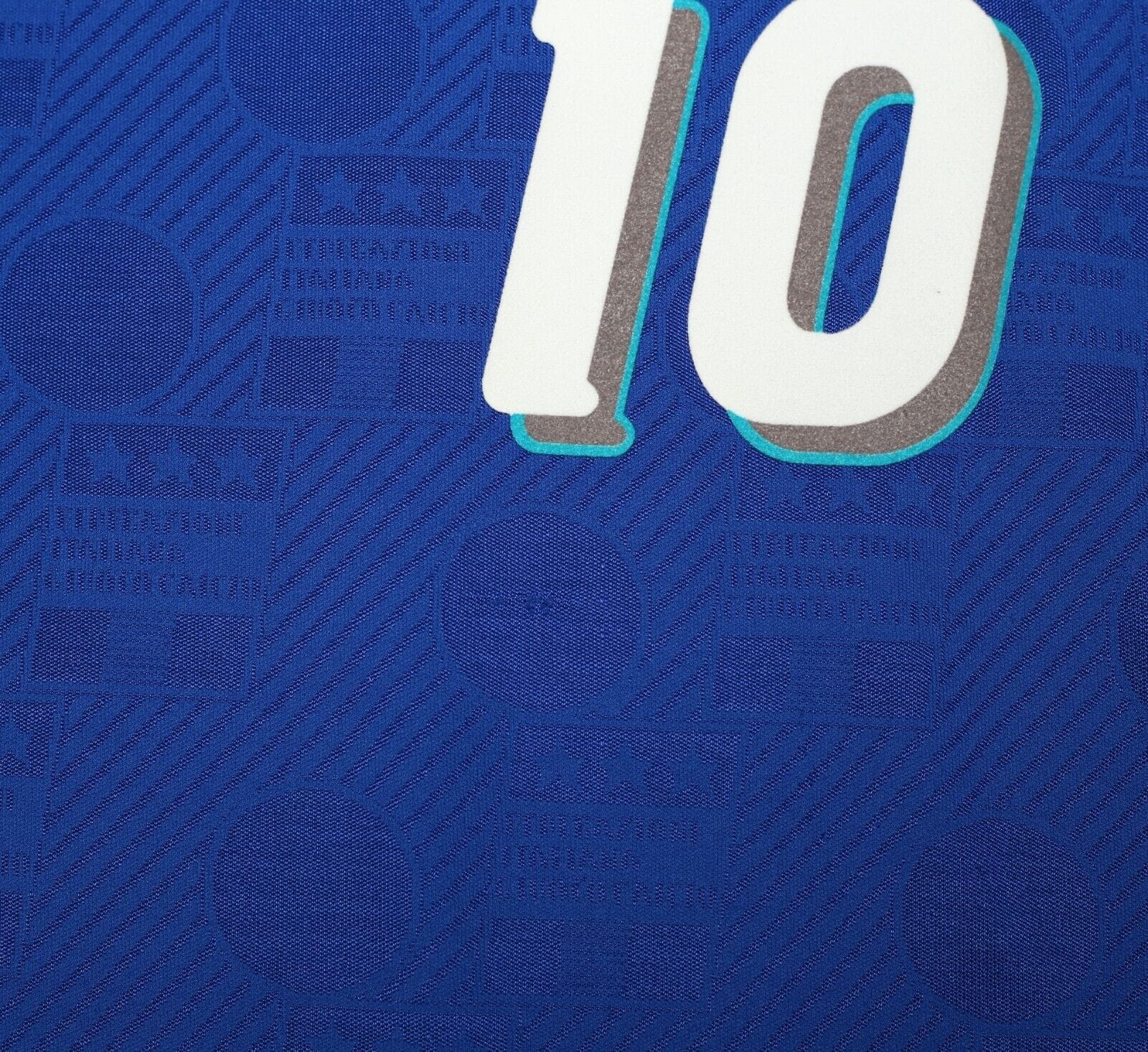 1994 BAGGIO #10 Italy Vintage Diadora Home Football Shirt Jersey (XL)