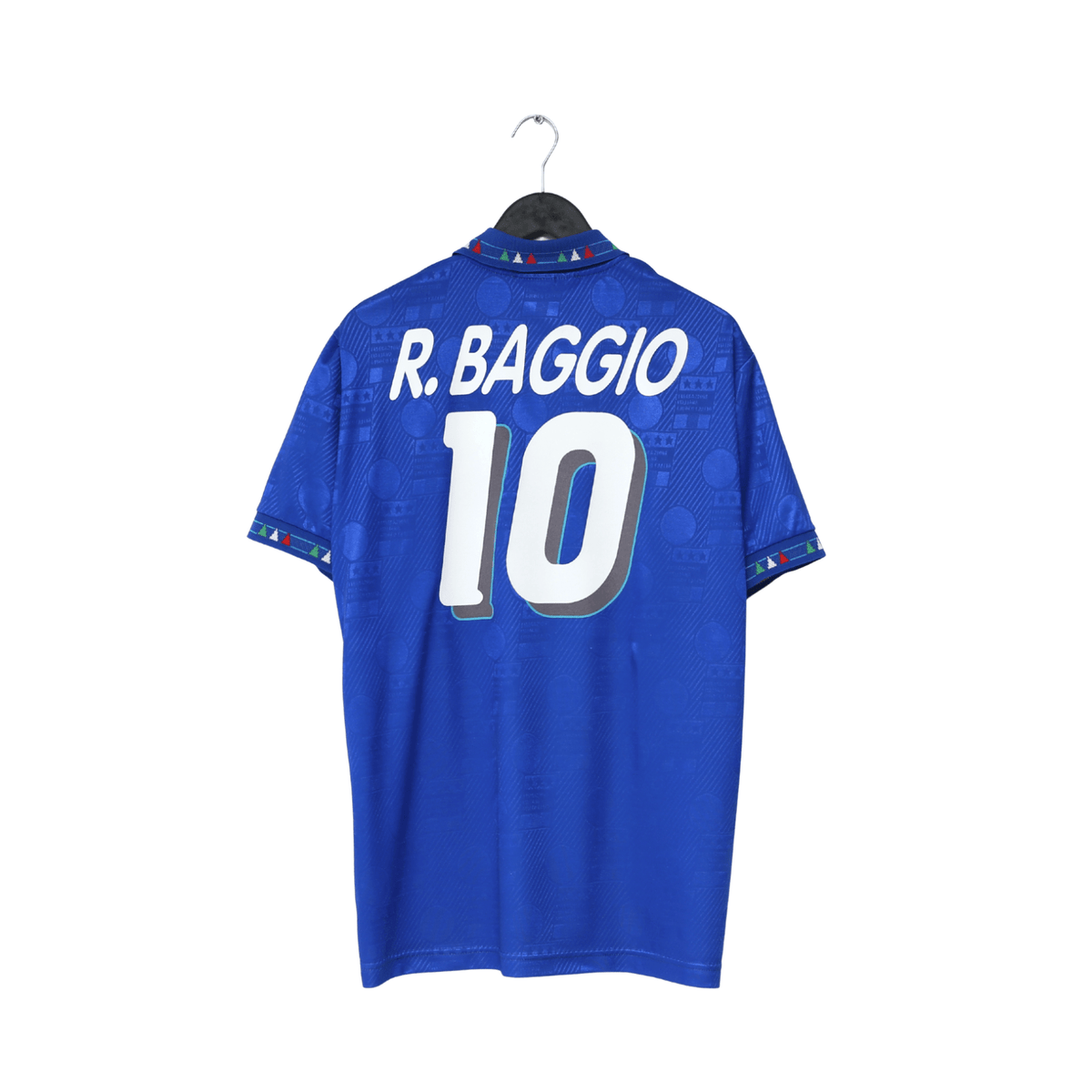 1994 BAGGIO #10 Italy Vintage Diadora Home Football Shirt (L) USA 94
