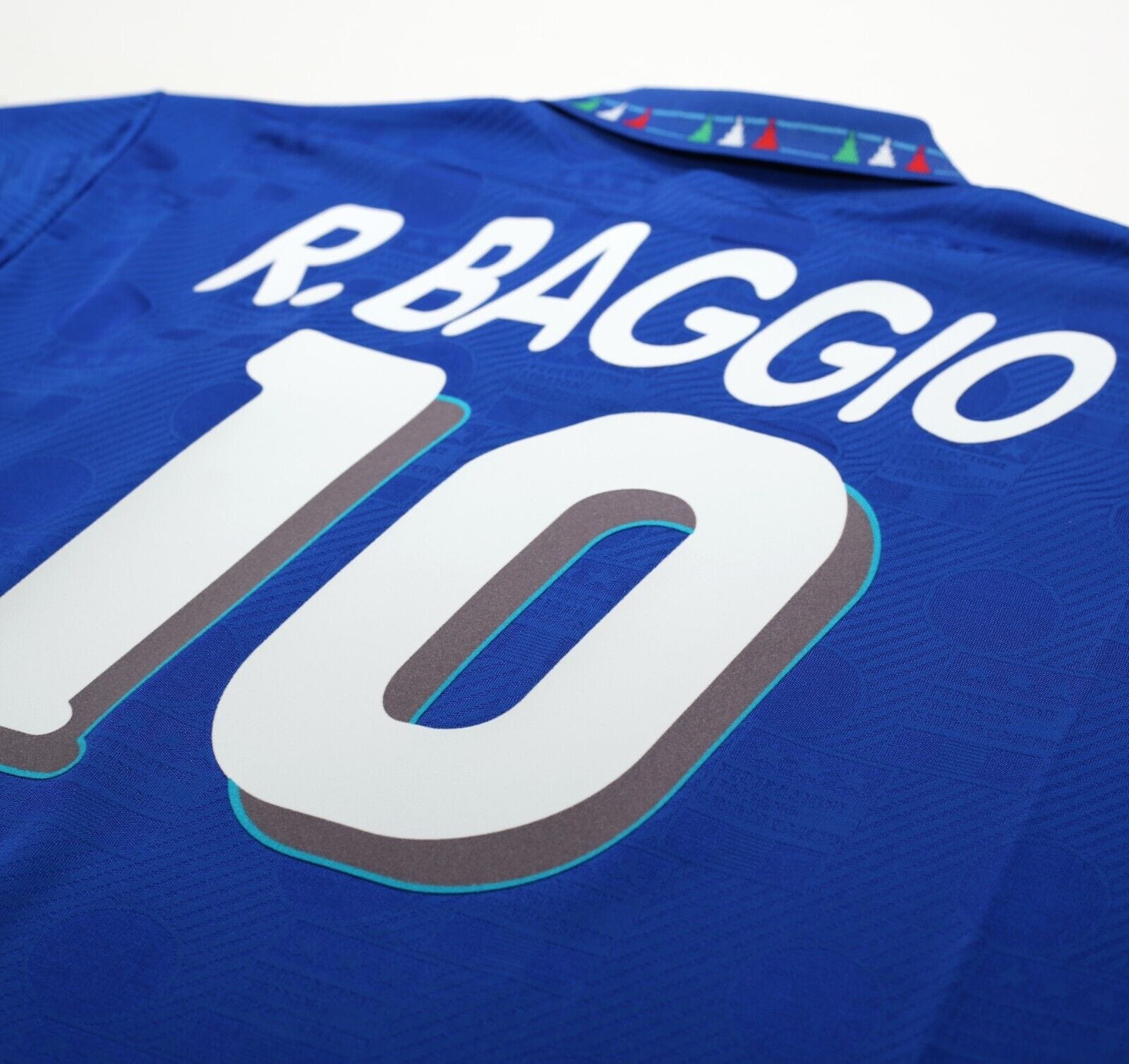 1994 BAGGIO #10 Italy Vintage Diadora Home Football Shirt (L/XL) USA 94