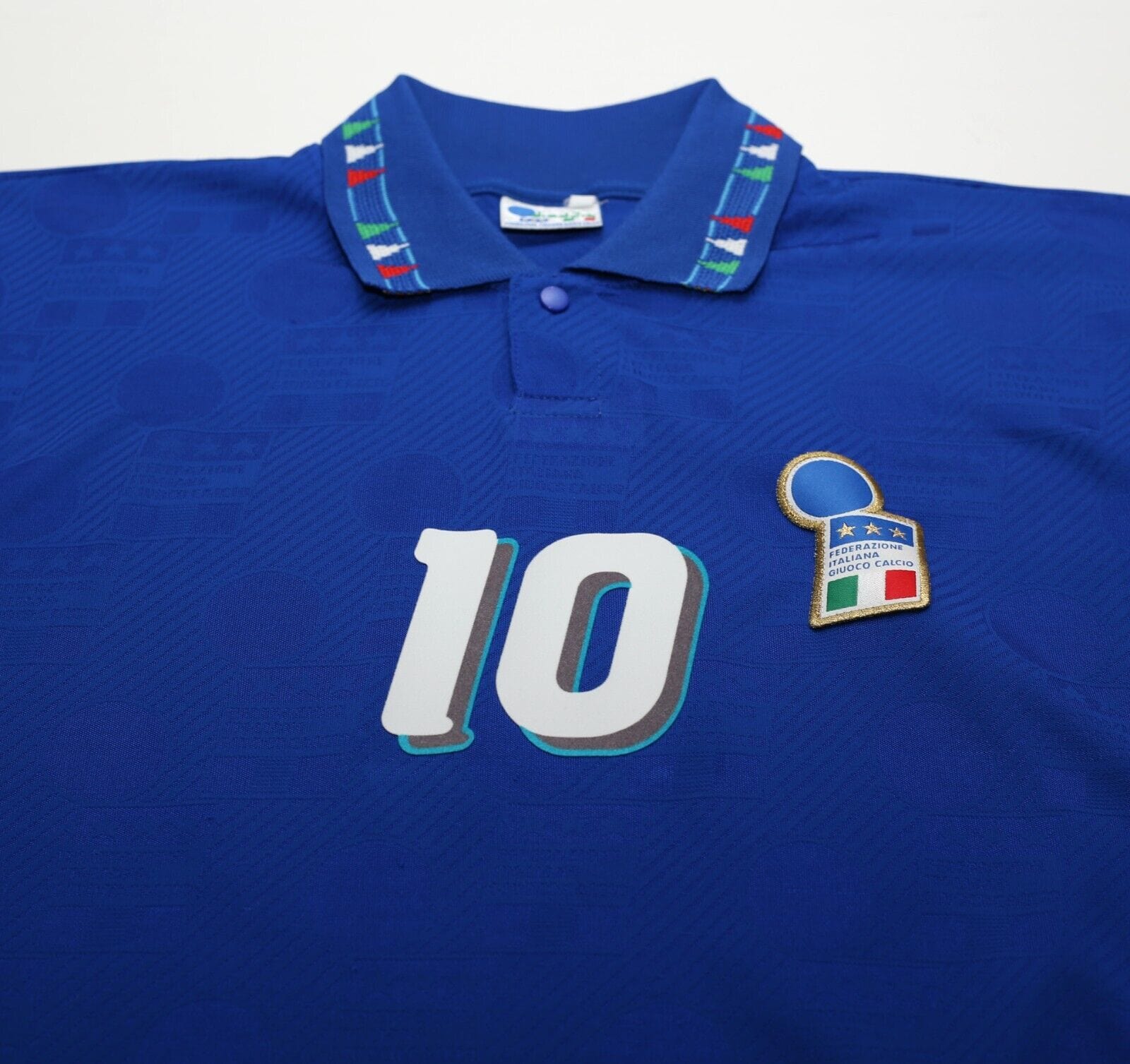 1994 BAGGIO #10 Italy Vintage Diadora Home Football Shirt (L/XL) USA 94