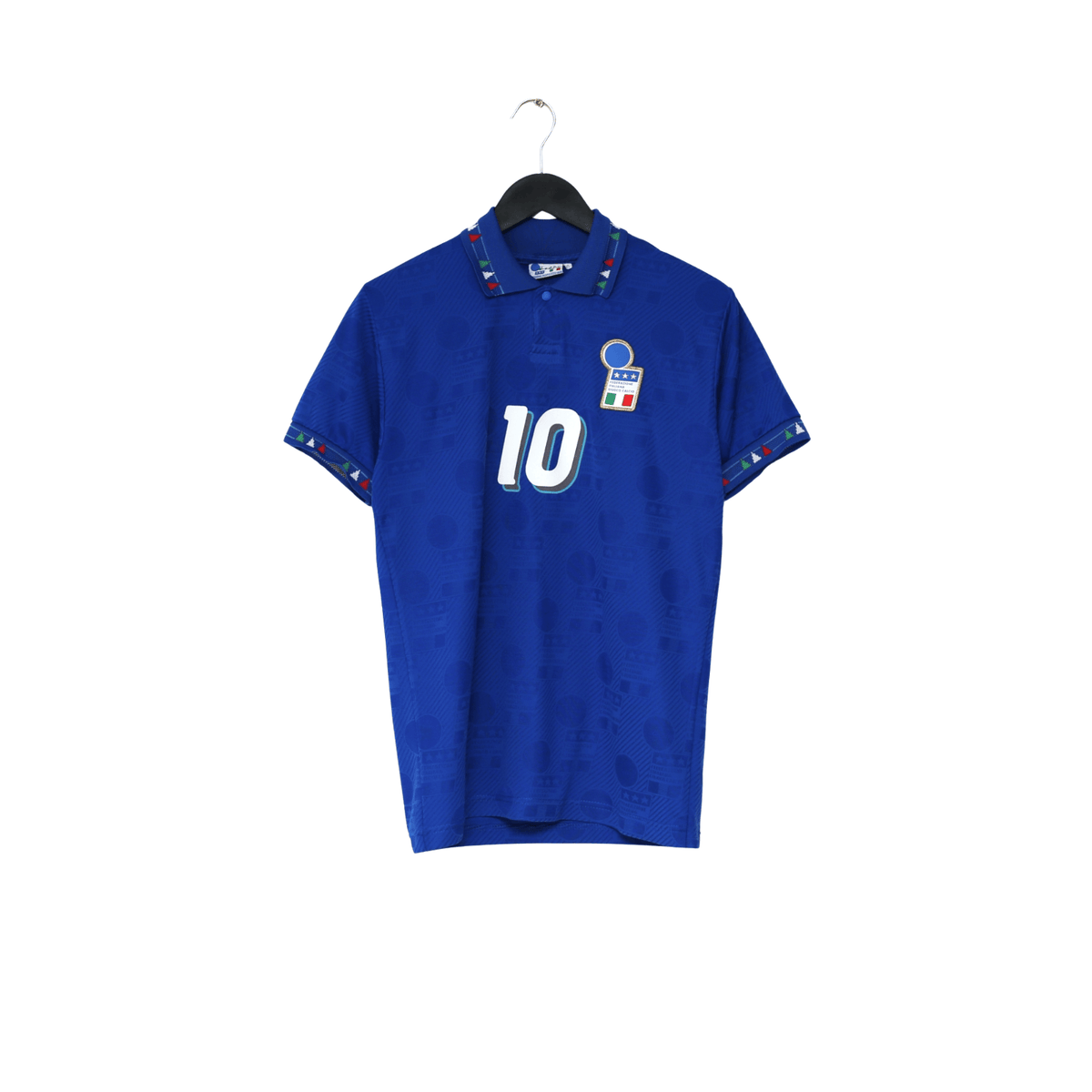 1994 Baggio #10 Italy Vintage Diadora Home Football Shirt (S) USA 94