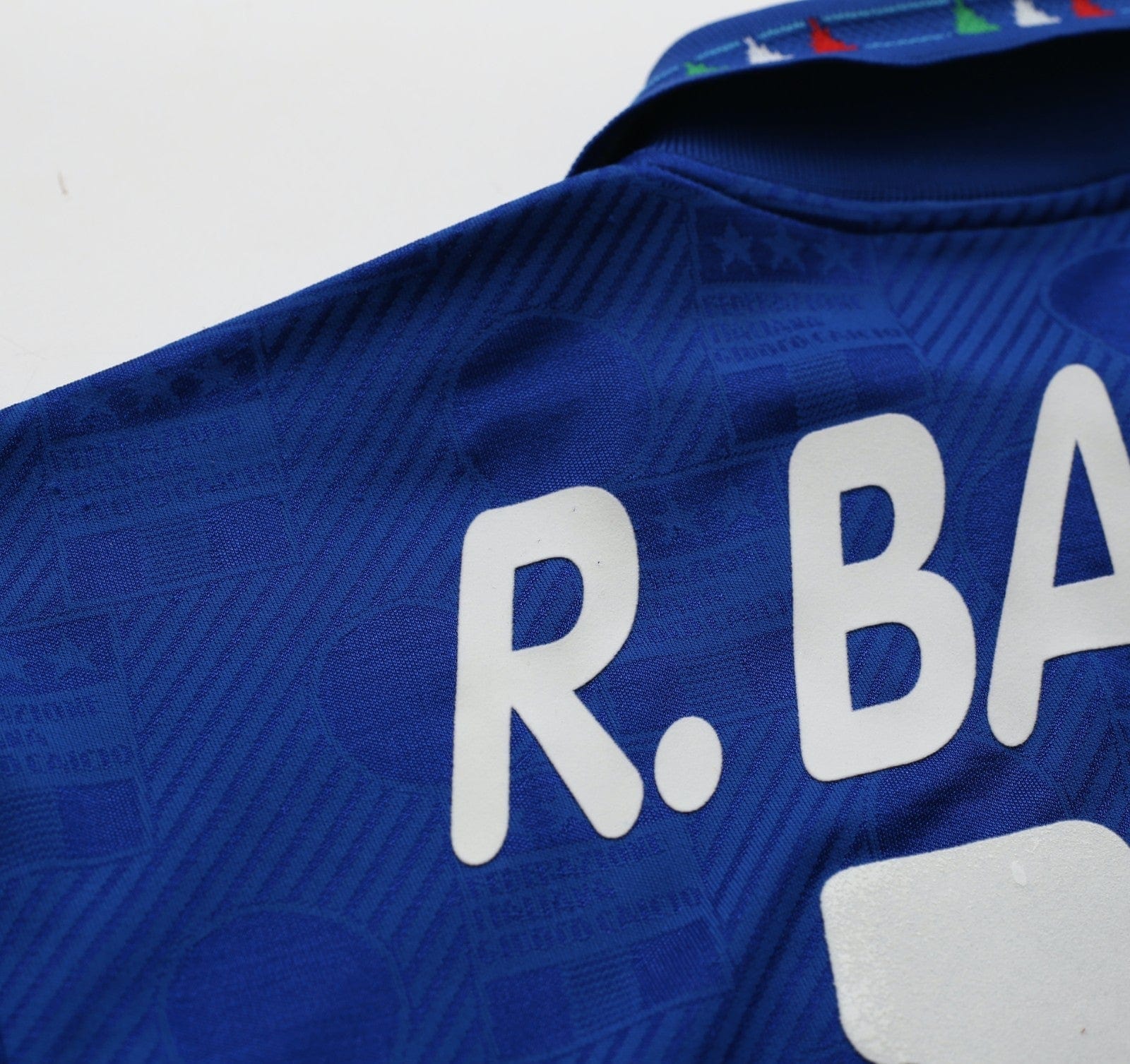 1994 BAGGIO #10 Italy Vintage Diadora Player Issue Spec Home Football Shirt L/XL