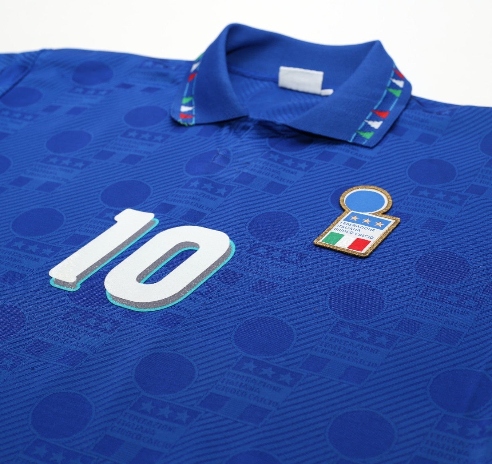 1994 BAGGIO #10 Italy Vintage Diadora Player Issue Spec Home Football Shirt L/XL