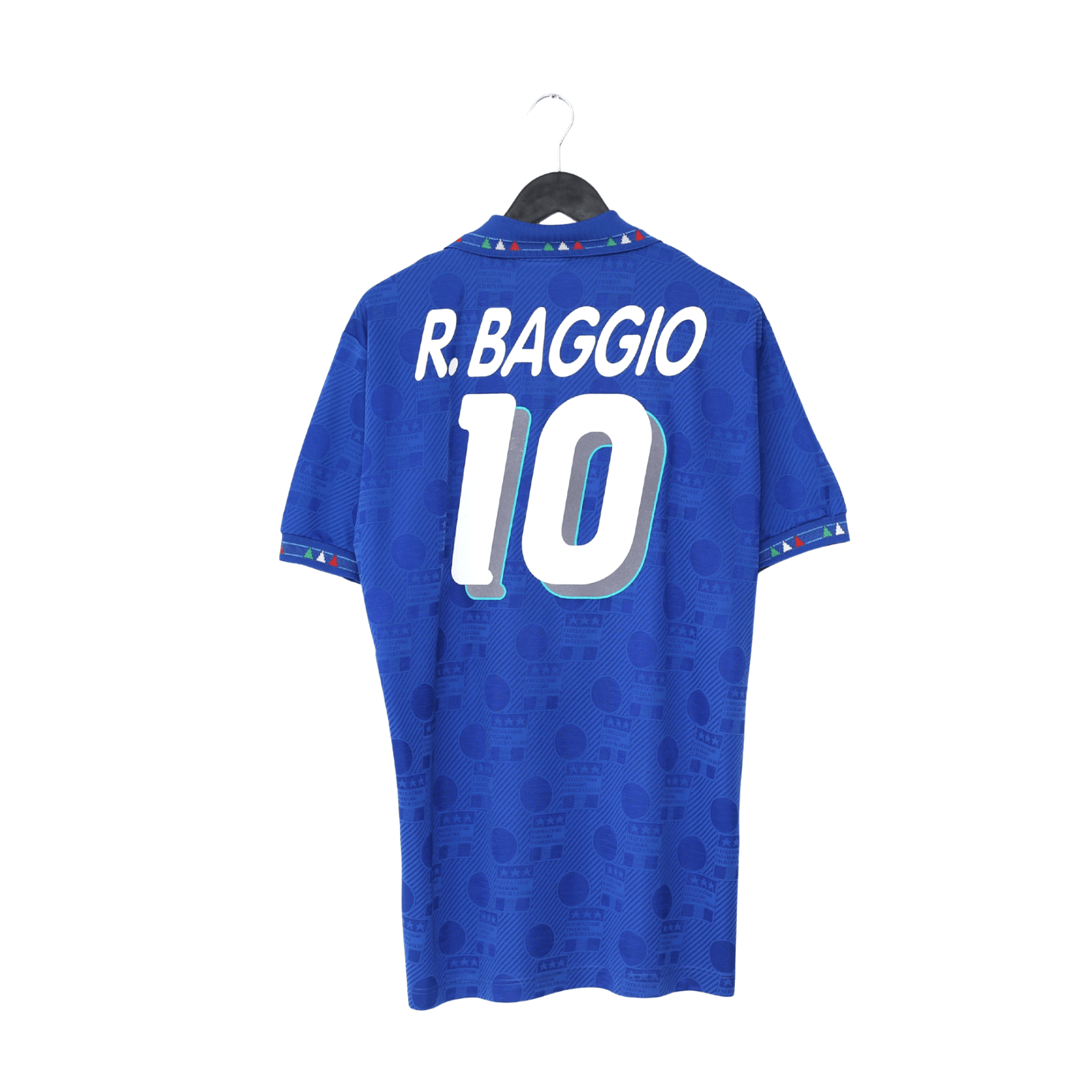 1994 BAGGIO #10 Italy Vintage Diadora Player Issue Spec Home Football Shirt L/XL