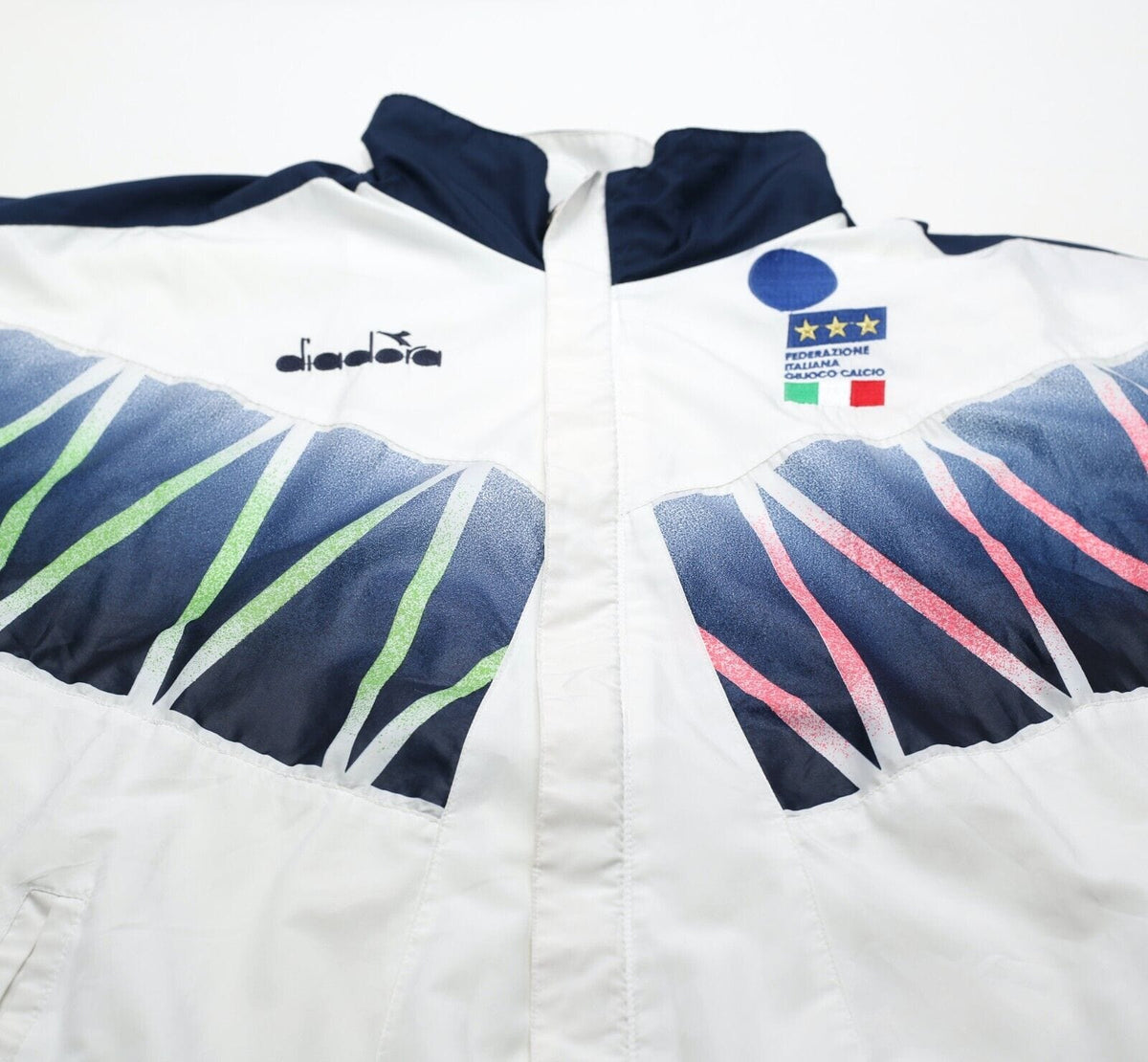 1994 ITALY Vintage Diadora Shell Jacket (XL) World Cup 94