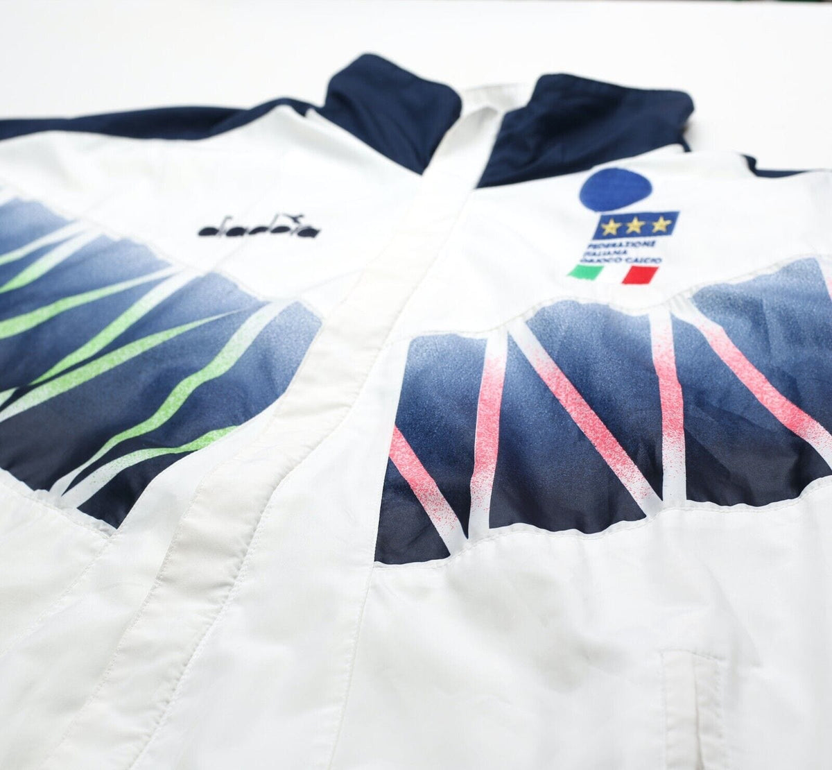 1994 ITALY Vintage Diadora Shell Jacket (XL) World Cup 94