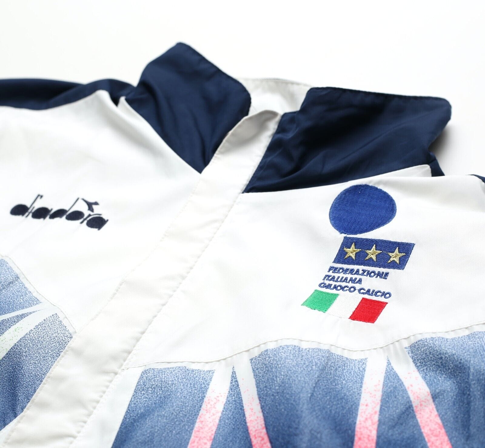 1994 ITALY Vintage Diadora Shell Jacket (XL) World Cup 94