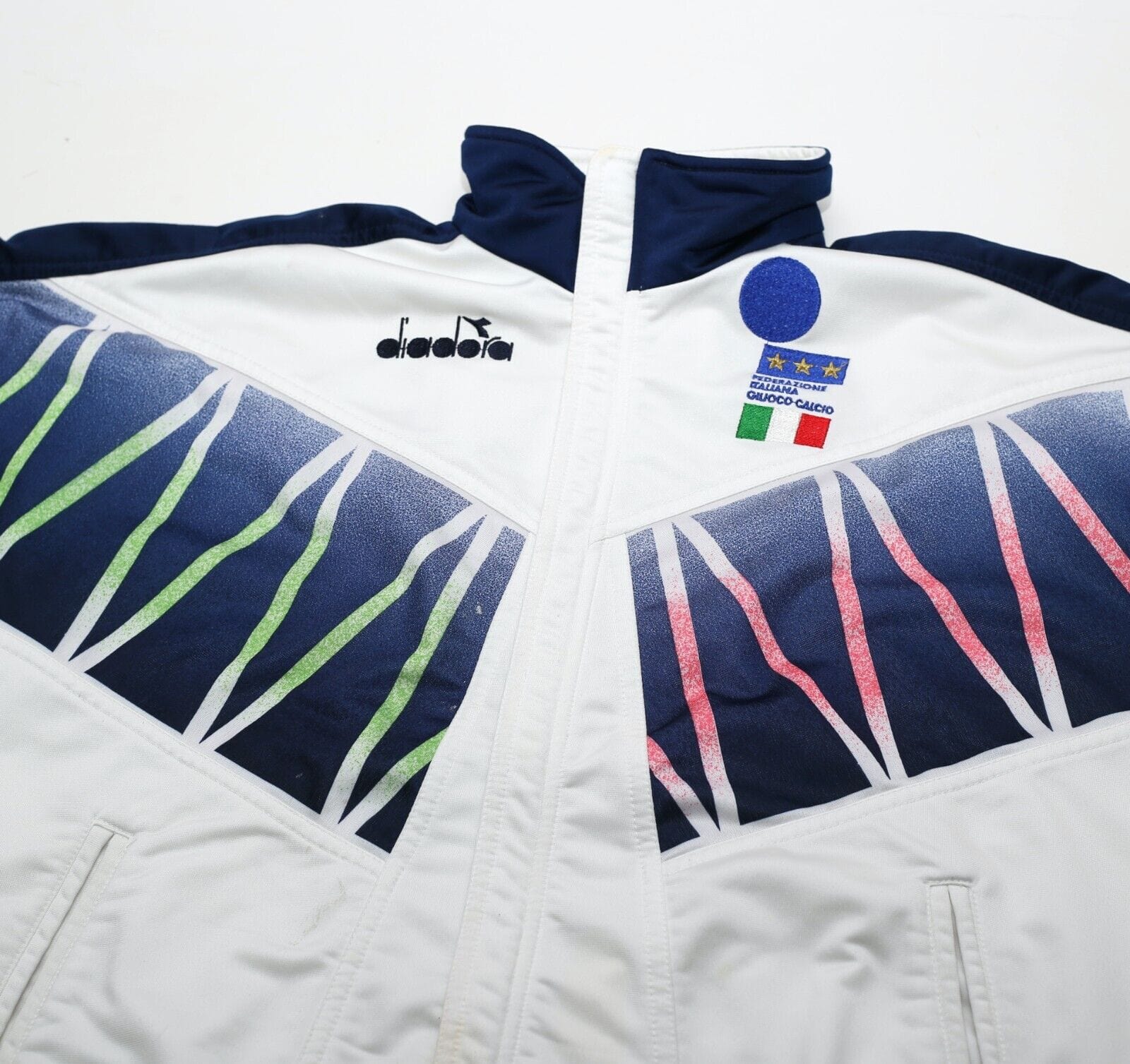 1994 ITALY Vintage Diadora Track Top Jacket (M) World Cup 94