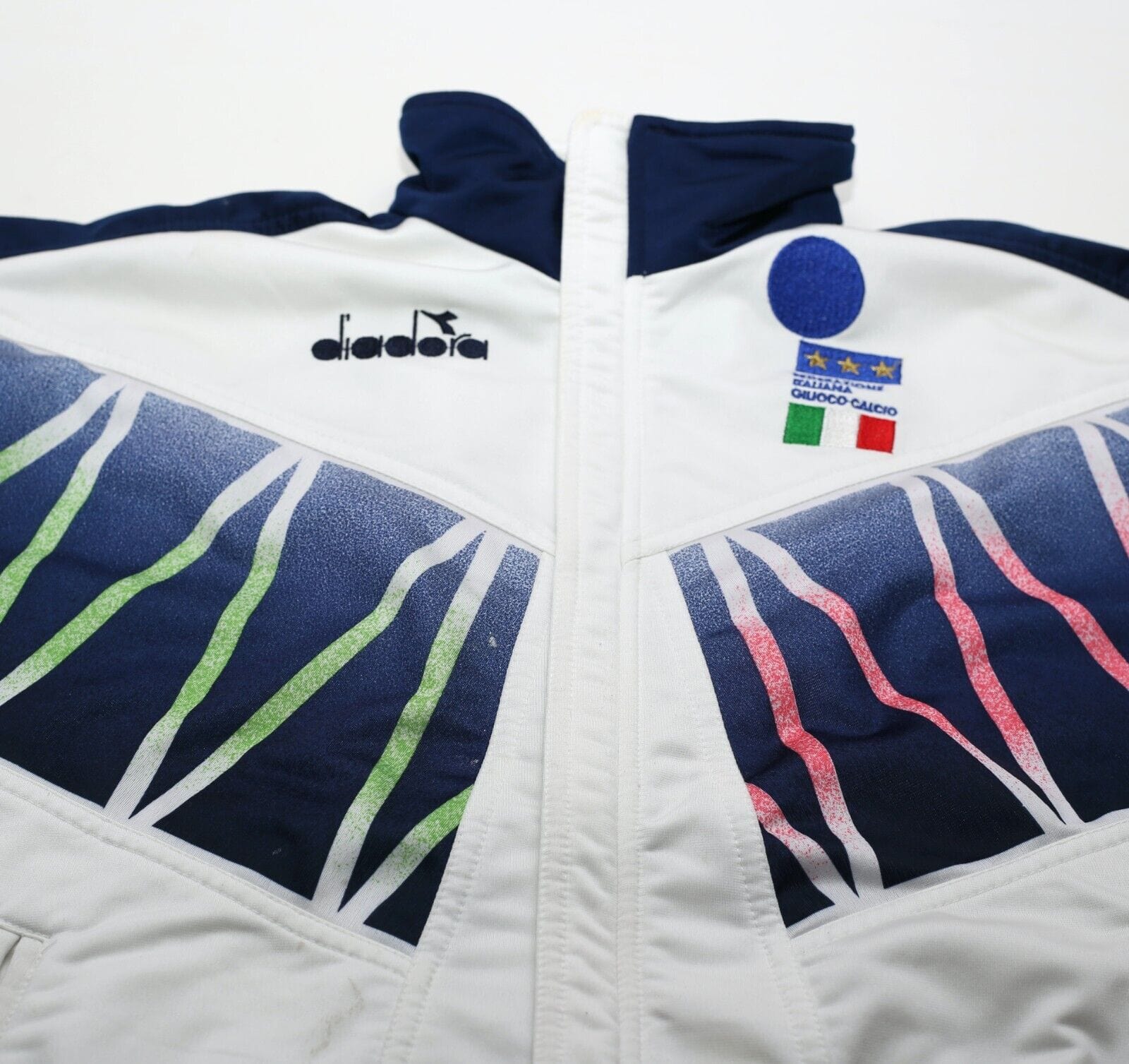 1994 ITALY Vintage Diadora Track Top Jacket (M) World Cup 94