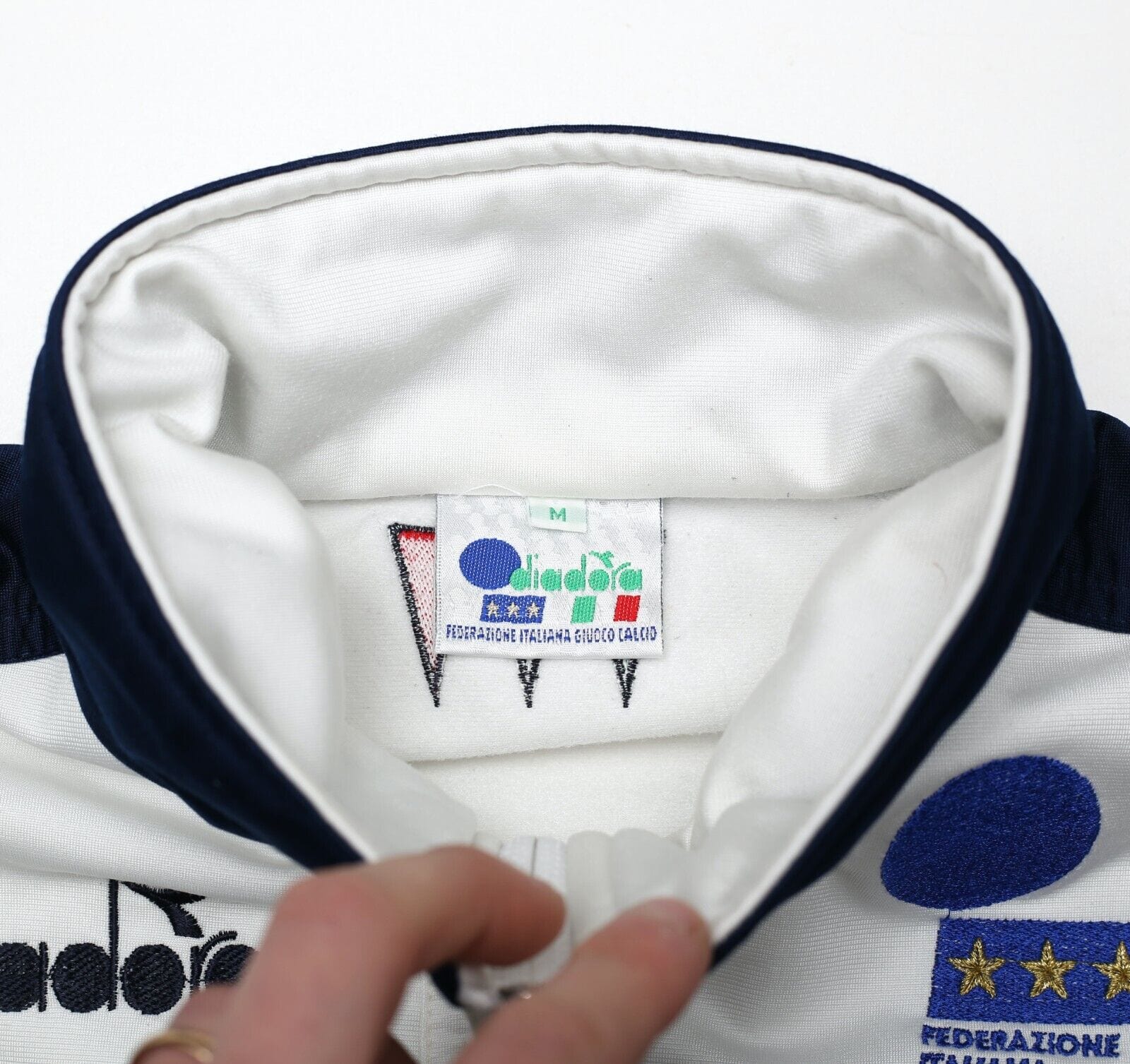 1994 ITALY Vintage Diadora Track Top Jacket (M) World Cup 94