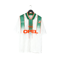 1994 KEANE #6 Ireland Vintage adidas Away Football Shirt 40/42 (L)
