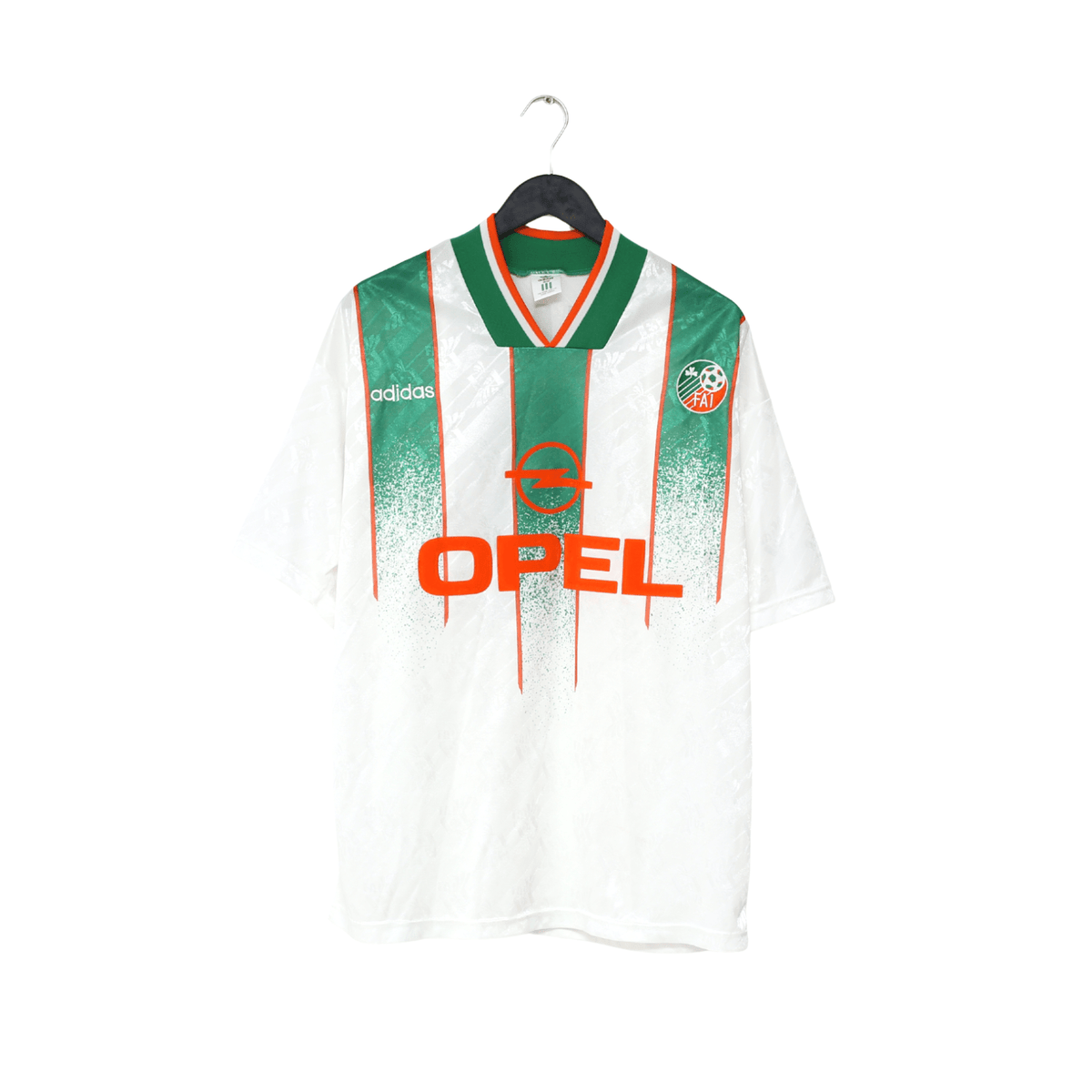 1994 KEANE #6 Ireland Vintage adidas Away Football Shirt 40/42 (L)