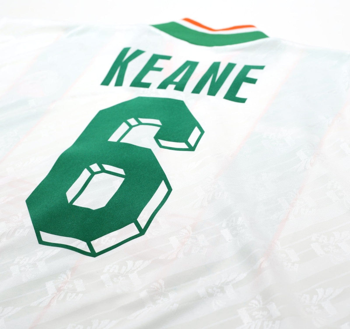 1994 KEANE #6 Ireland Vintage adidas Away Football Shirt 40/42 (L)