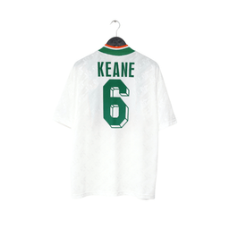 1994 KEANE #6 Ireland Vintage adidas Away Football Shirt 40/42 (L)