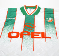 1994 KEANE #6 Ireland Vintage adidas Away Football Shirt 40/42 (L)