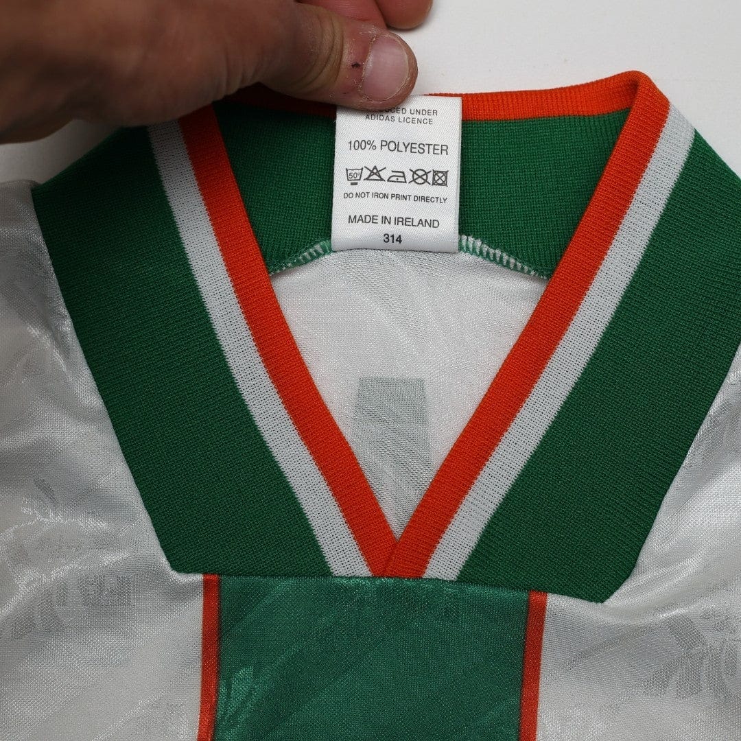 1994 Keane #6 Ireland Vintage adidas Away Football Shirt (S/M)