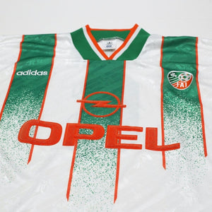 1994 Keane #6 Ireland Vintage adidas Away Football Shirt (S/M)