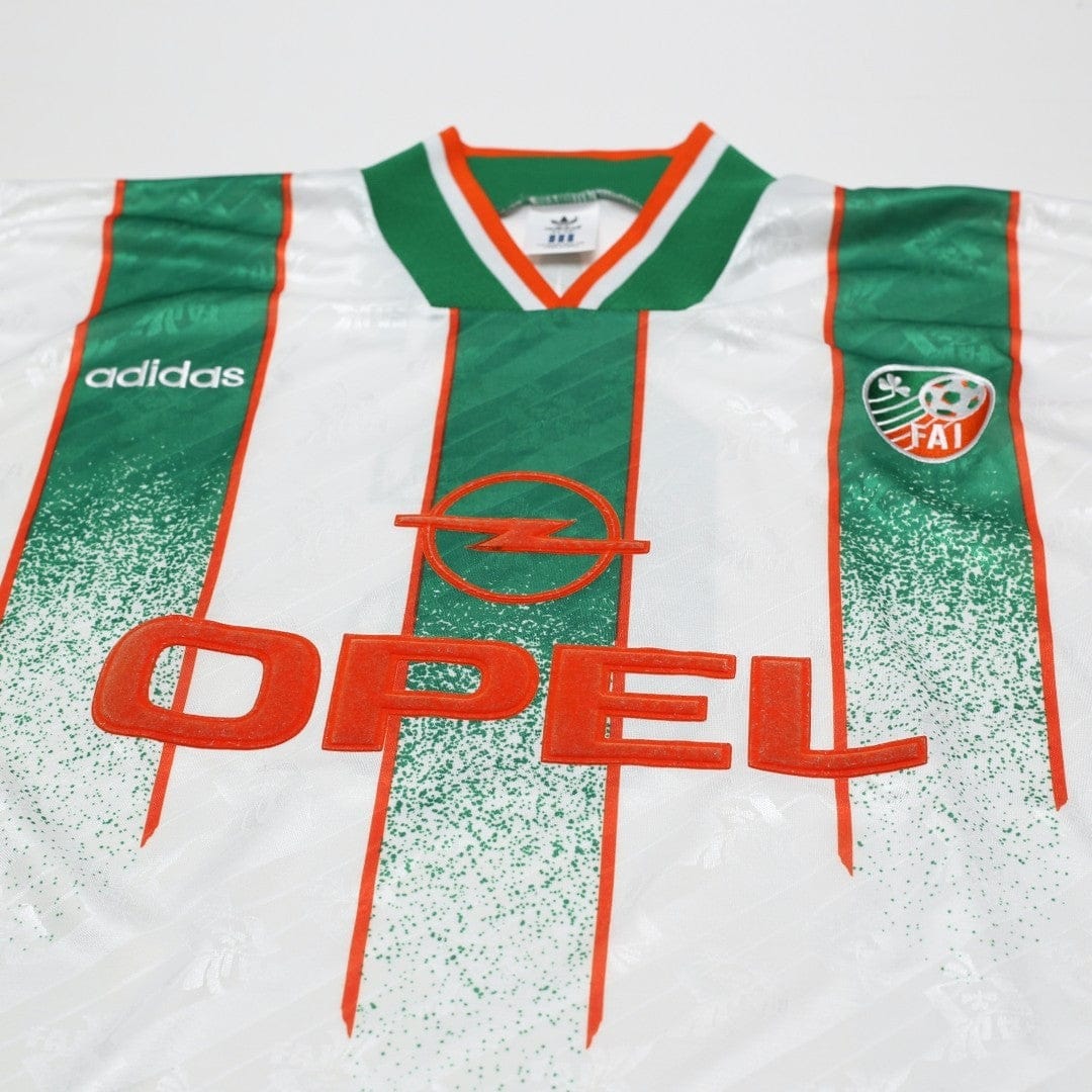 1994 Keane #6 Ireland Vintage adidas Away Football Shirt (S/M)