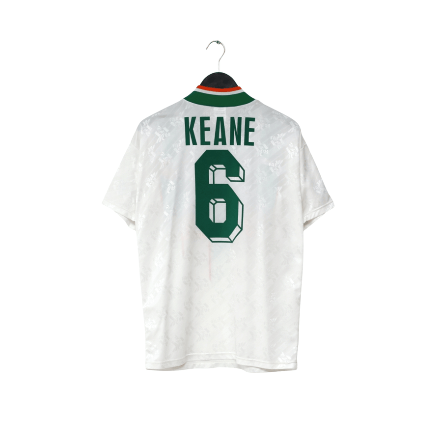 1994 Keane #6 Ireland Vintage adidas Away Football Shirt (S/M)