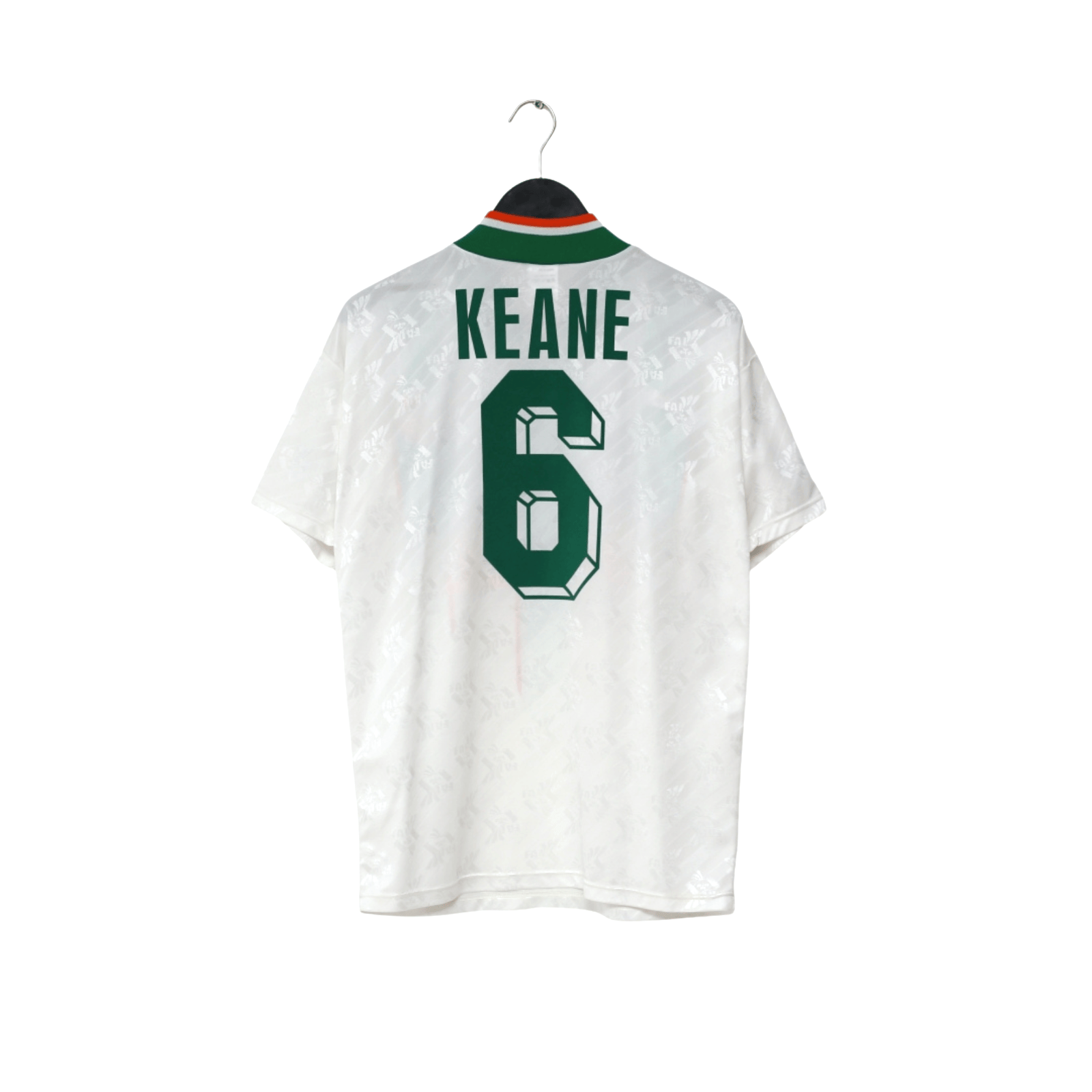 1994 Keane #6 Ireland Vintage adidas Away Football Shirt (S/M)