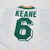 1994 Keane #6 Ireland Vintage adidas Away Football Shirt (S/M)