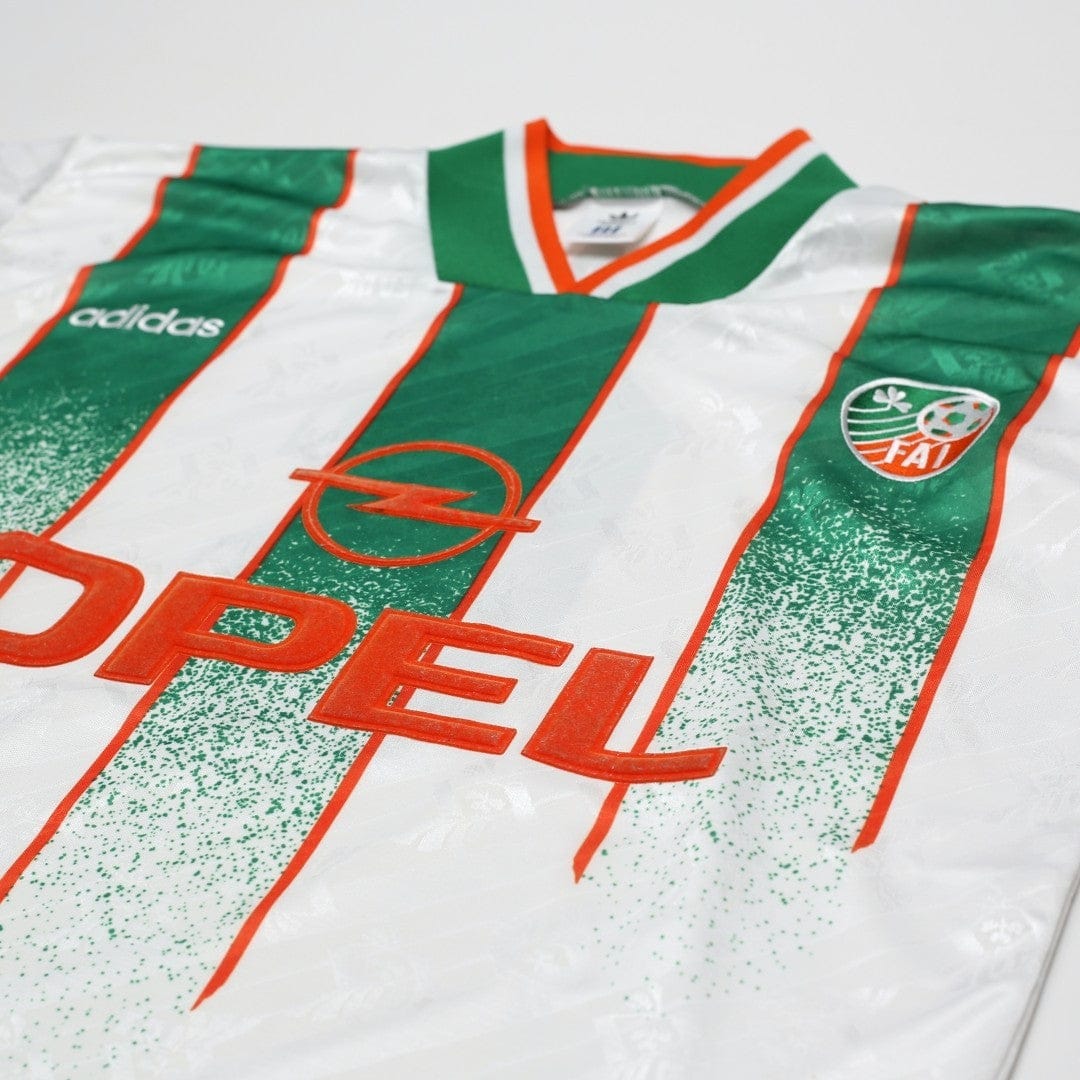 1994 Keane #6 Ireland Vintage adidas Away Football Shirt (S/M)