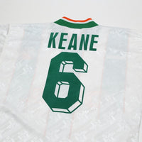 1994 Keane #6 Ireland Vintage adidas Away Football Shirt (S/M)
