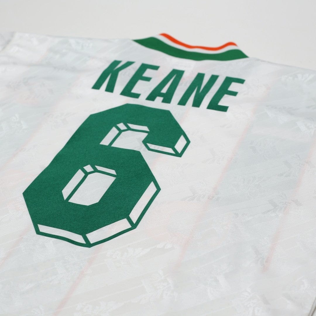 1994 Keane #6 Ireland Vintage adidas Away Football Shirt (S/M)