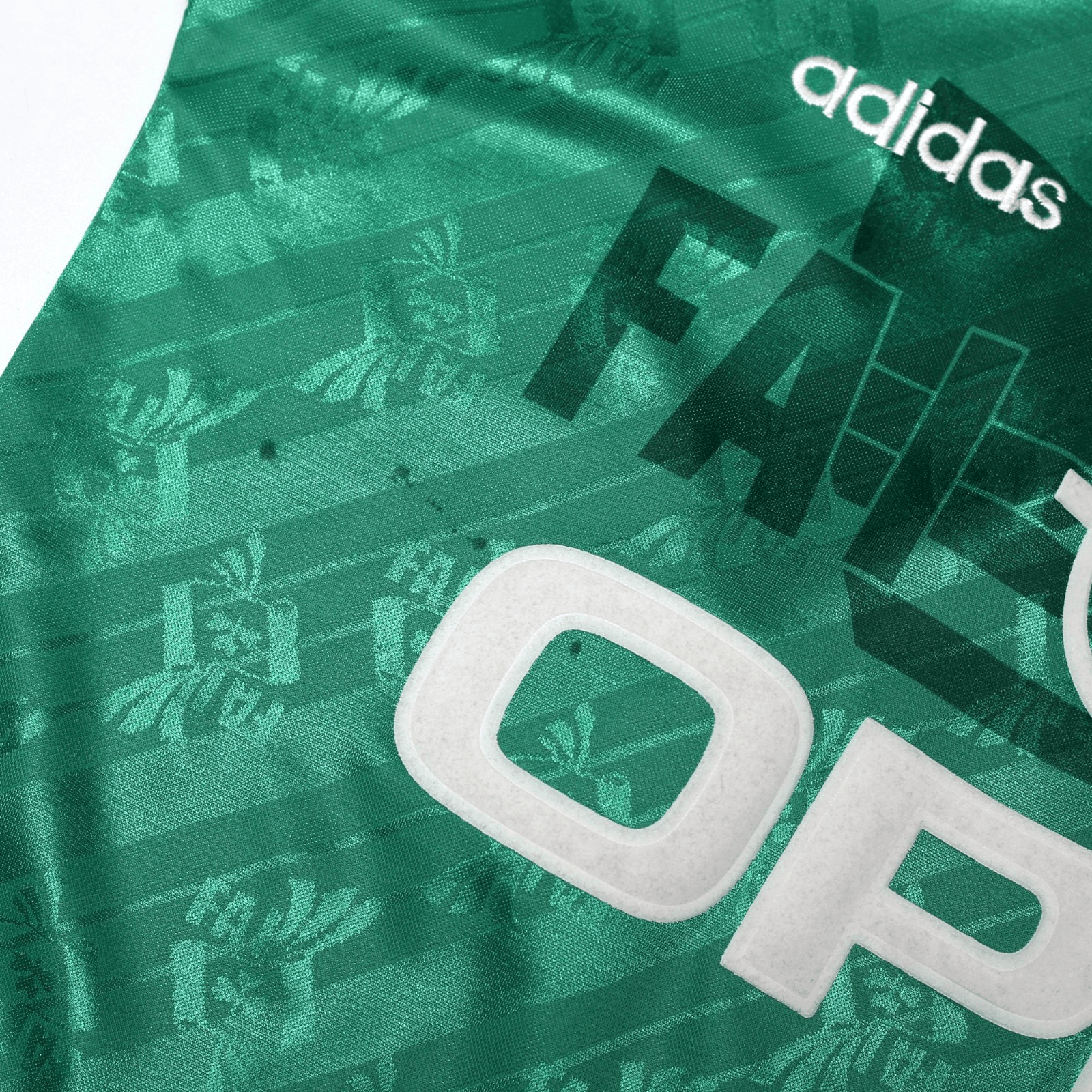 1994 Keane #6 Ireland Vintage adidas Home Football Shirt 34/36 (S/M)