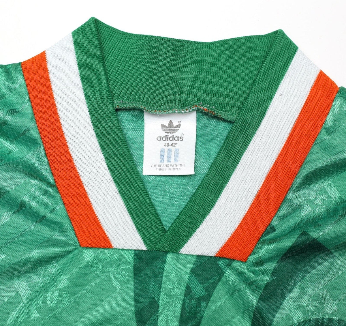 1994 KEANE #6 Ireland Vintage adidas Home Football Shirt 40/42 (L)