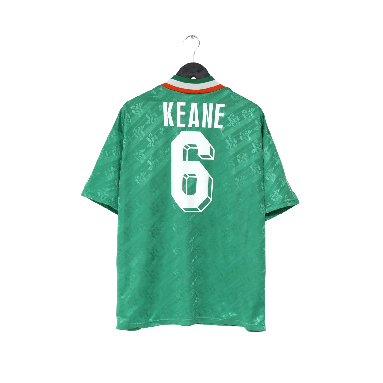 1994 KEANE #6 Ireland Vintage adidas Home Football Shirt 40/42 (L)