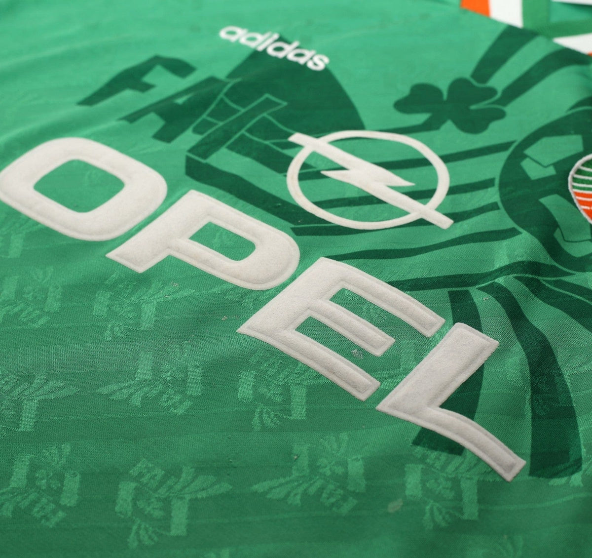 1994 KEANE #6 Ireland Vintage adidas Home Football Shirt 40/42 (L)