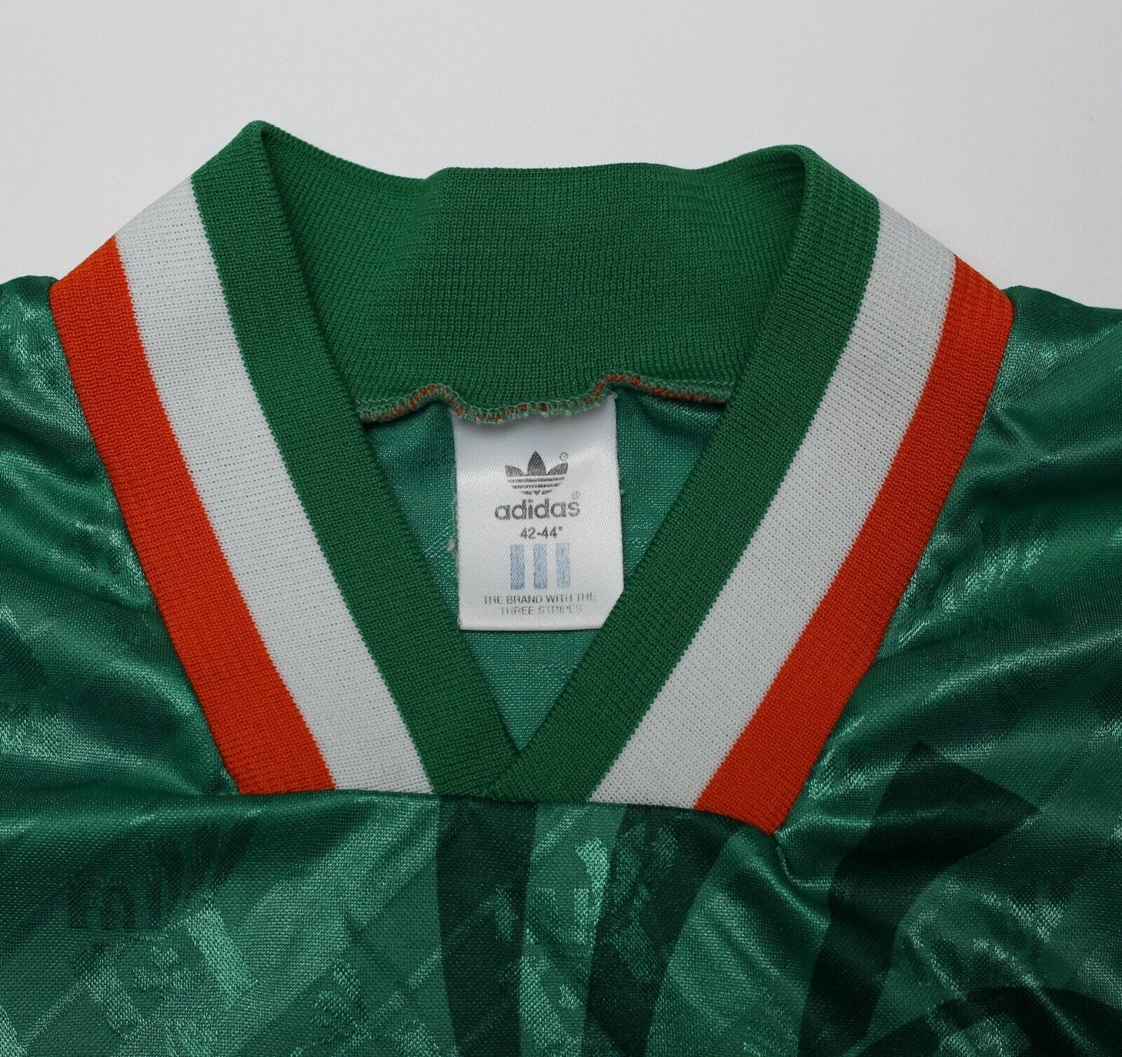 1994 KEANE #6 Ireland Vintage adidas Home Football Shirt 42/44 (L)