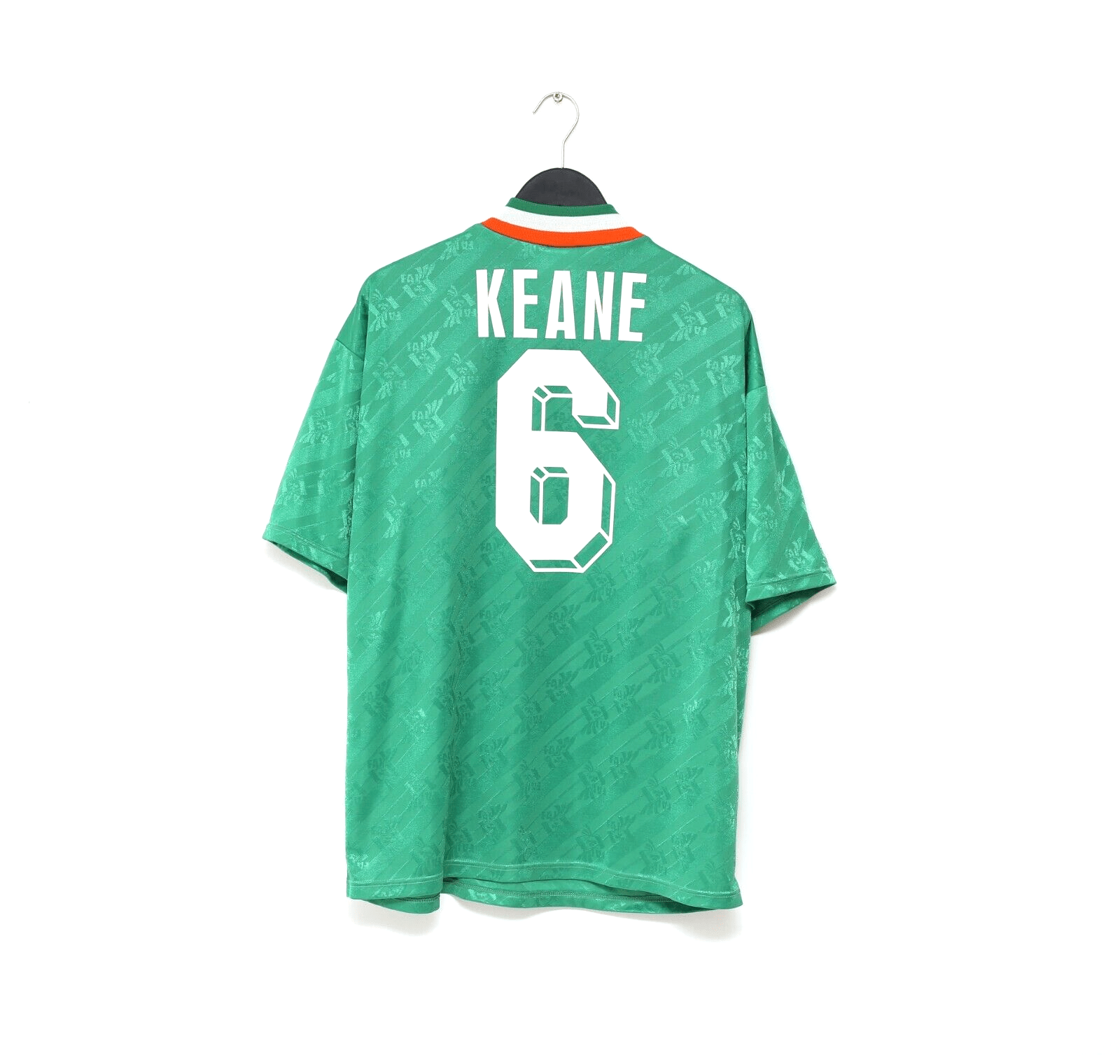 1994 KEANE #6 Ireland Vintage adidas Home Football Shirt 42/44 (L/XL)