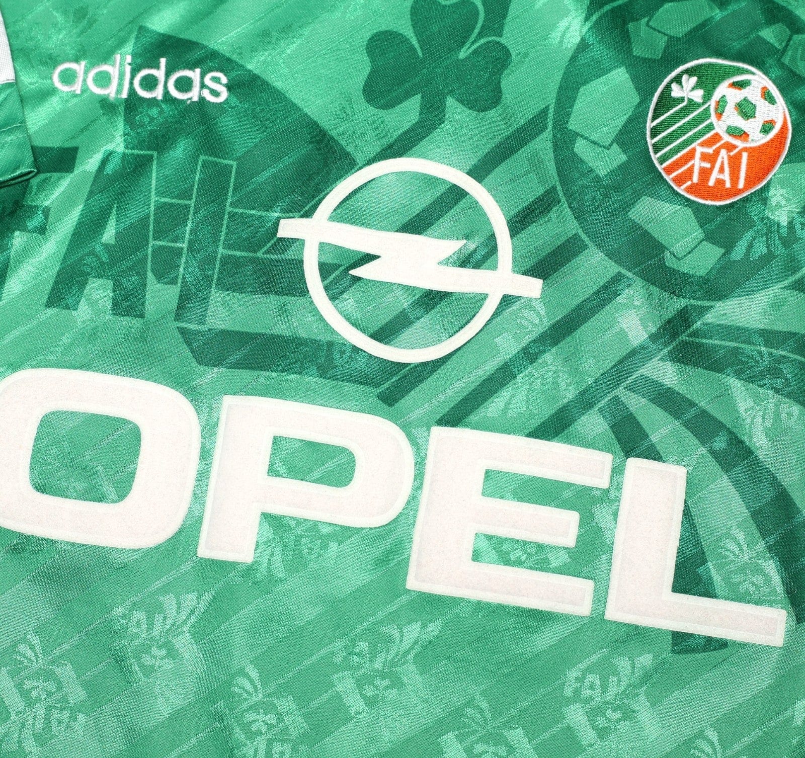 1994 KEANE #6 Ireland Vintage adidas Home Football Shirt 44/46 (XL)