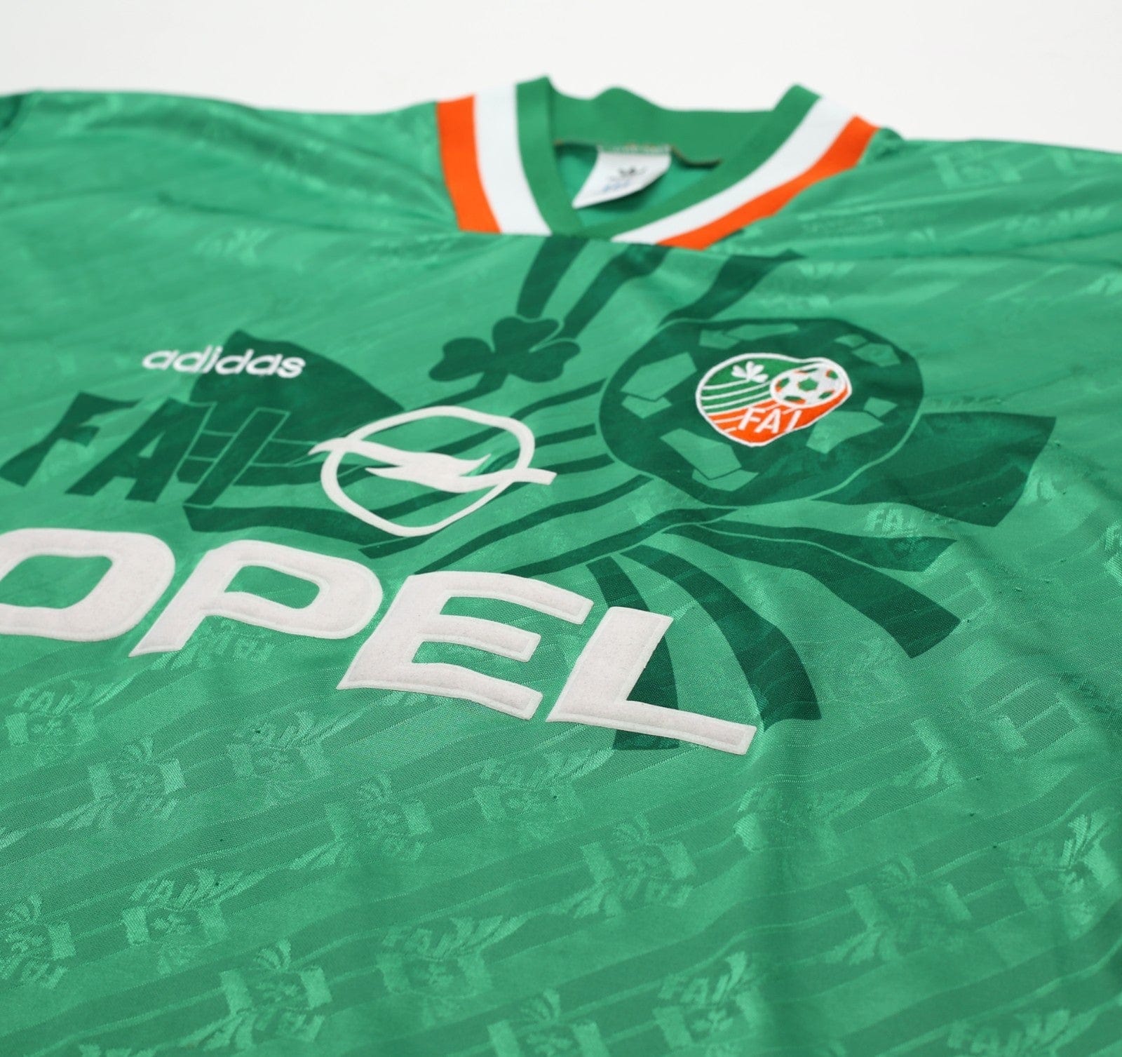 1994 KEANE #6 Ireland Vintage adidas Home Football Shirt 44/46 (XL)