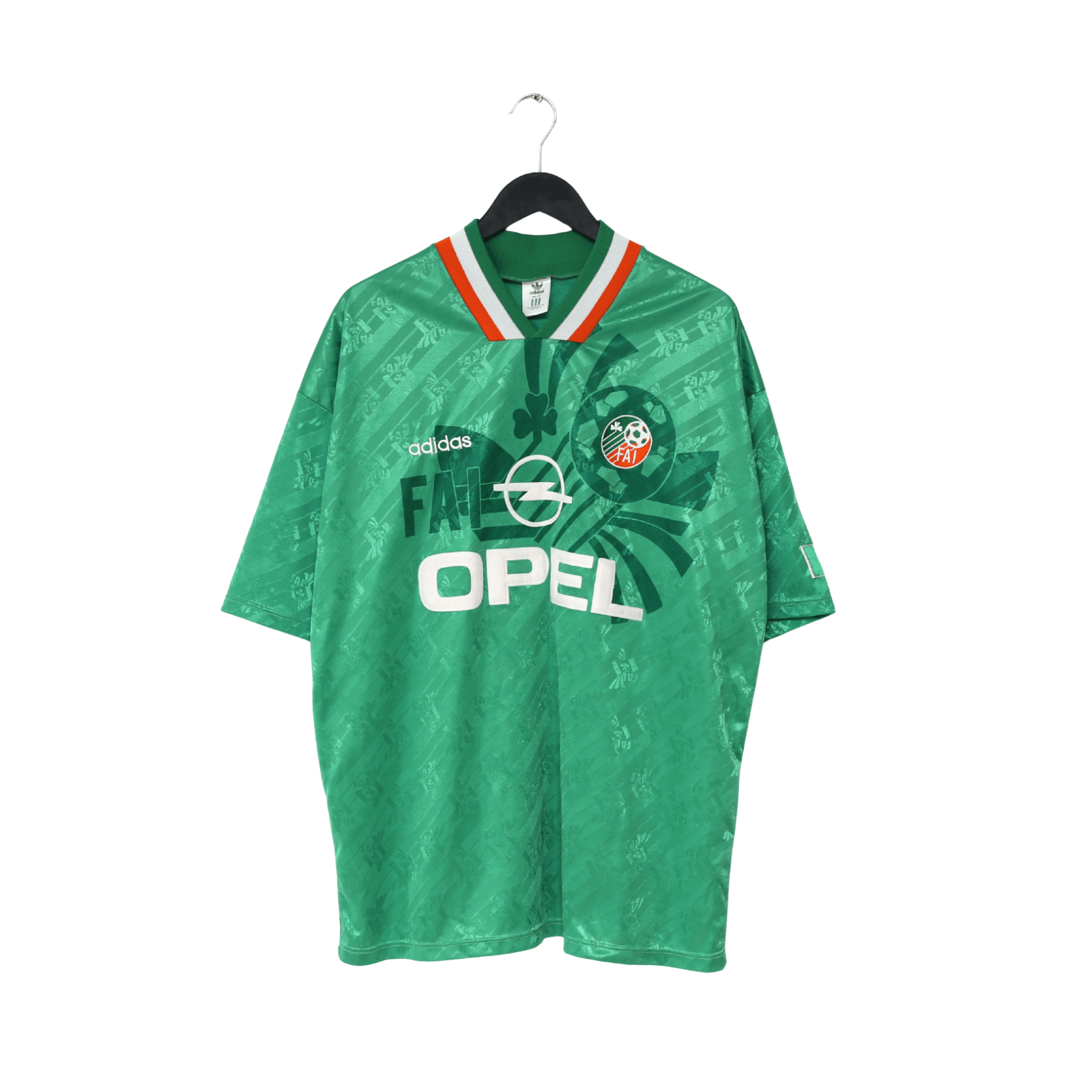 1994 KEANE #6 Ireland Vintage adidas Home Football Shirt 44/46 (XL)